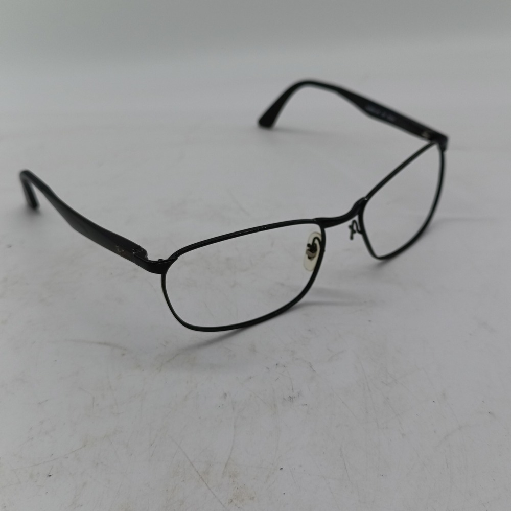 Ray-Ban RAM6500AF 135 RC001 Black Rectangular Metal Eyeglass Frames Only 171